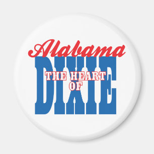 Aimant Alabama Heart of Dixie