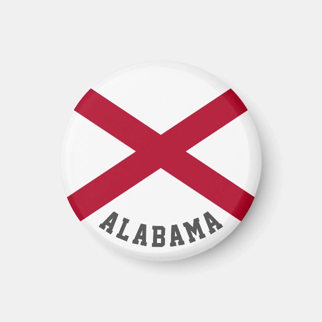 Aimant Alabama State Flag (Devant)