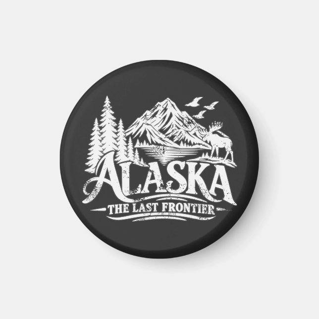 Aimant Alaska Le Dernier Frontière (Devant)