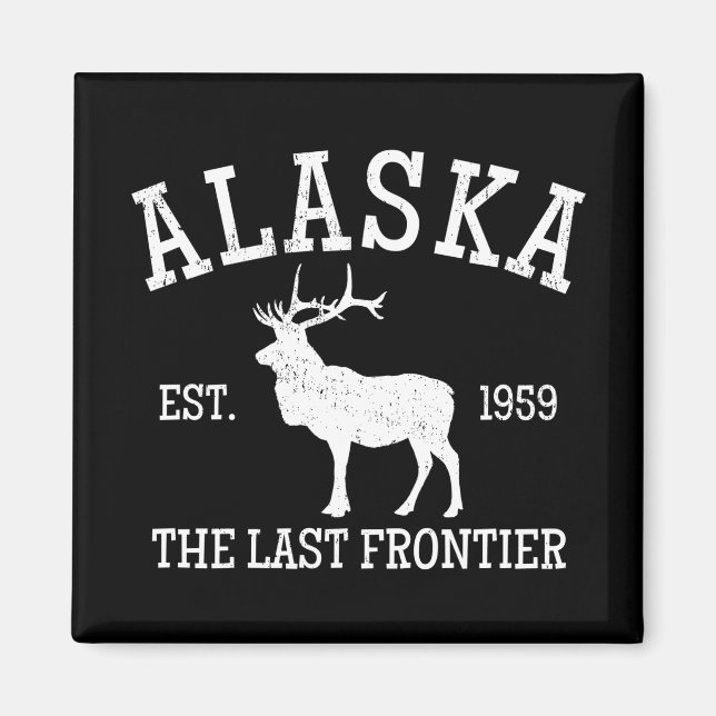 Aimant Alaska The Last Frontier (Devant)