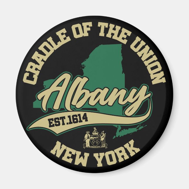 Aimant Albany, New York (Devant)