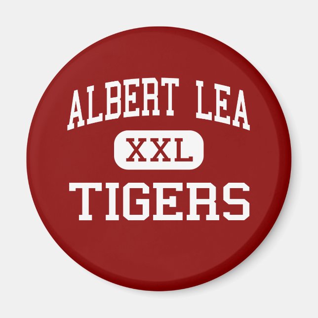 Aimant Albert Lea - Tigers - High - Albert Lea Minnesota (Devant)