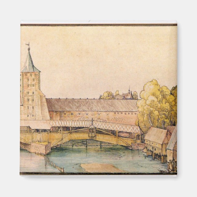 Aimant Albrecht Durer - Le bar à sec à Nuremberg (Devant)