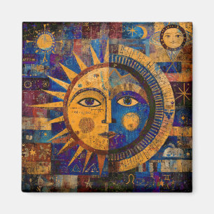 Aimant Alchimie Céleste Solaire Lunaire Mystique