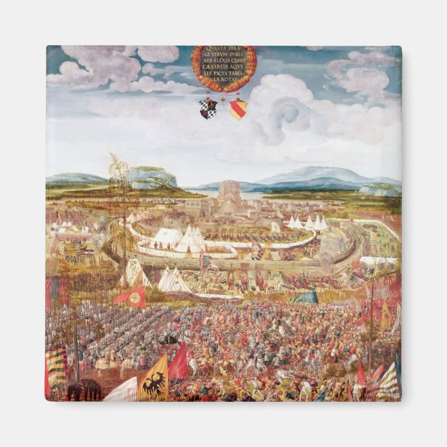 Aimant Alesia assiégée par Julius César (Devant)