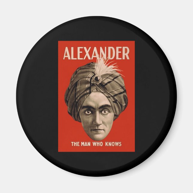 Aimant Alexander l'homme qui connaît (Devant)