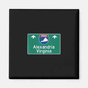 Aimant Alexandria Virginie Autoroute Vacances So