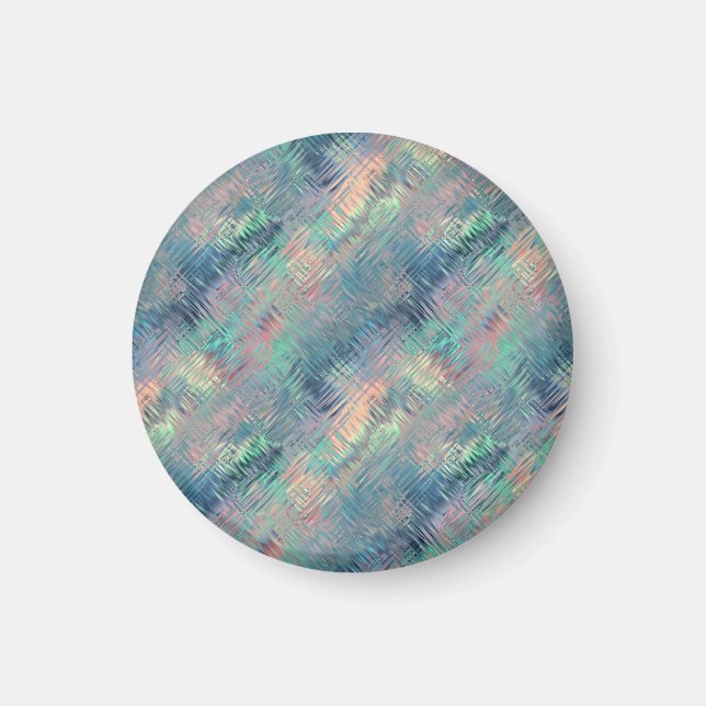 Aimant Alexandrite Blue Glassy Texture (Devant)