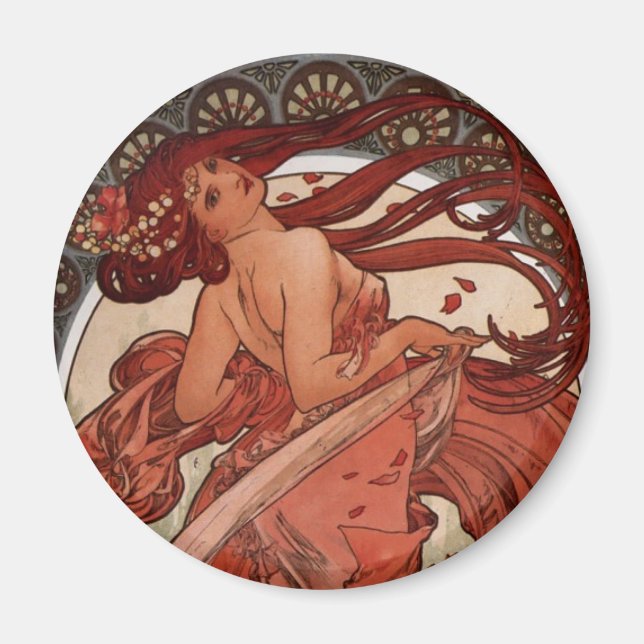 Aimant Alfons Mucha Dance (Devant)