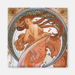 Aimant Alfons Mucha : Danse