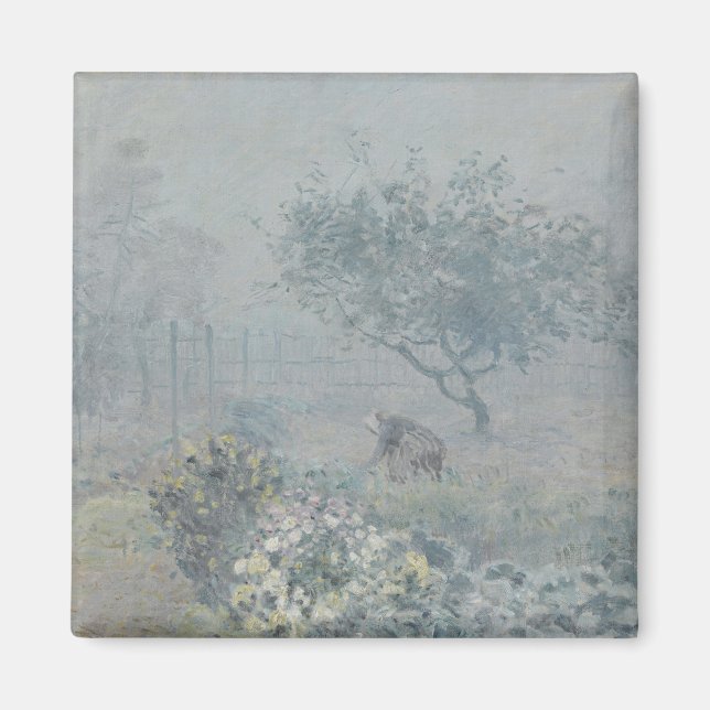 Aimant Alfred Sisley - Brouillard, Voisins (Devant)