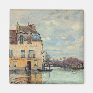 Aimant Alfred Sisley - Inondation à Port-Marly 1872