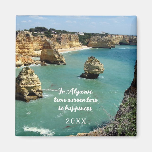 Aimant Algarve vacances plage au Portugal (Devant)