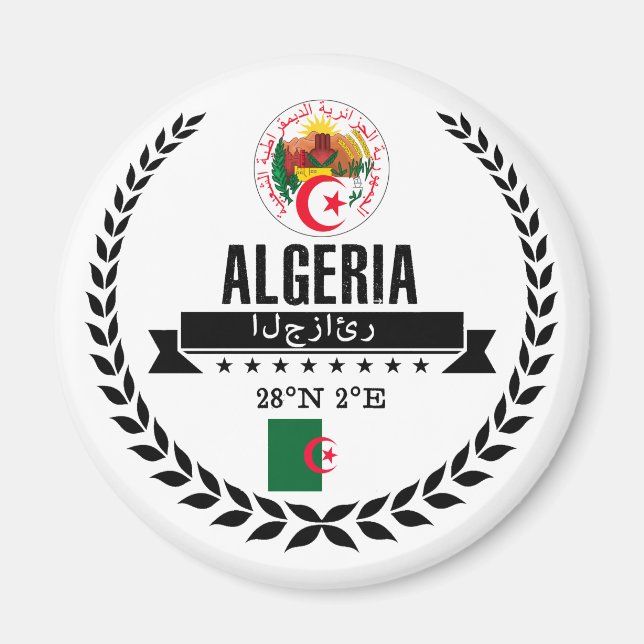 Aimant Algérie (Devant)