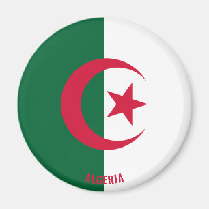Aimant Algérie Drapeau charmant patriotique