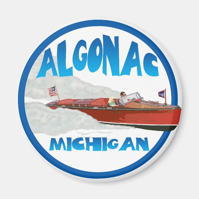 Aimant Algonac Michigan (Devant)