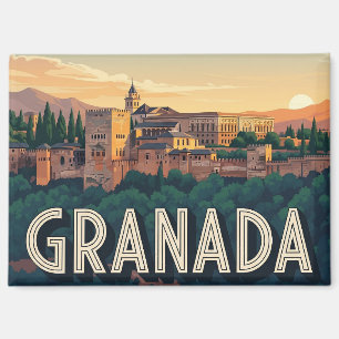 Aimant Alhambra Grenade Espagne Voyage