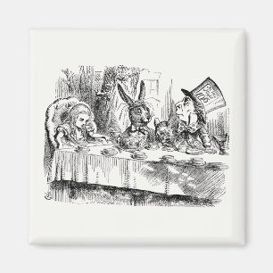 Aimant Alice au pays des merveilles - Le Tea Party de Mad