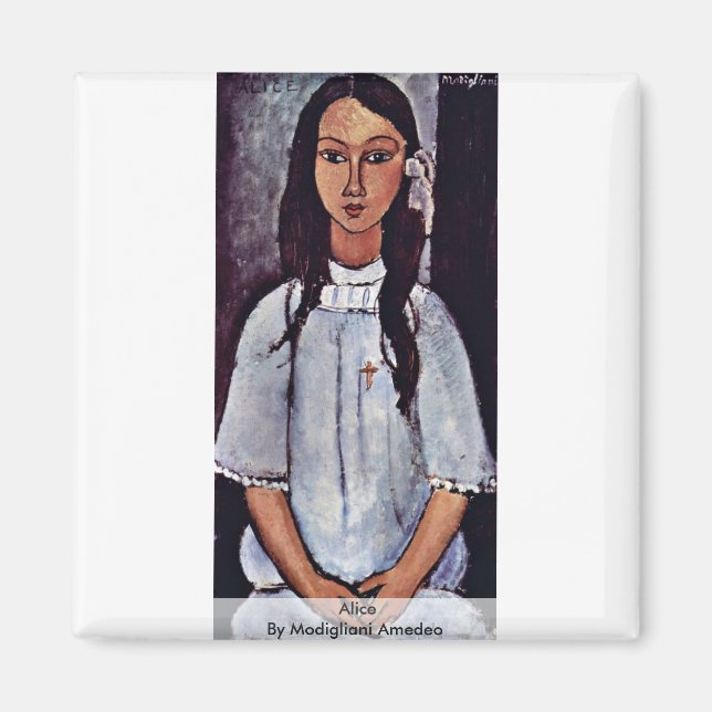 Aimant Alice By Modigliani Amedeo (Devant)