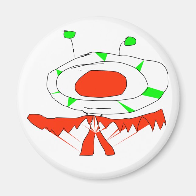 Aimant alien (Devant)
