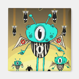 Aimant Alien 2012 d'équipe
