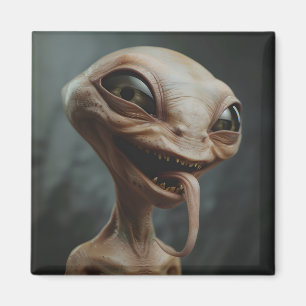 Aimant Alien riant
