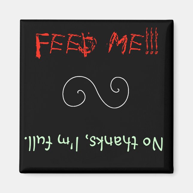 Aimant Alimentation/aimant animal complet (Devant)