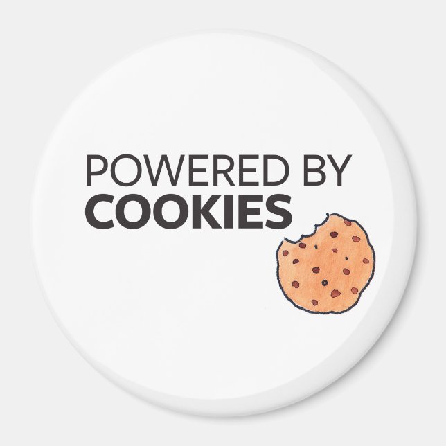 Aimant Alimenté par des cookies (Devant)