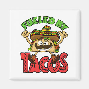 Aimant Alimenté par Tacos Taco Lover