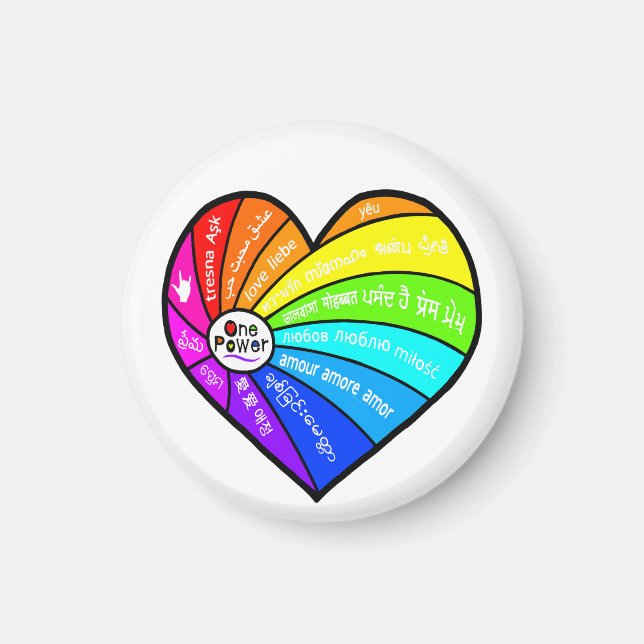 Aimant All You Need is Love (Devant)