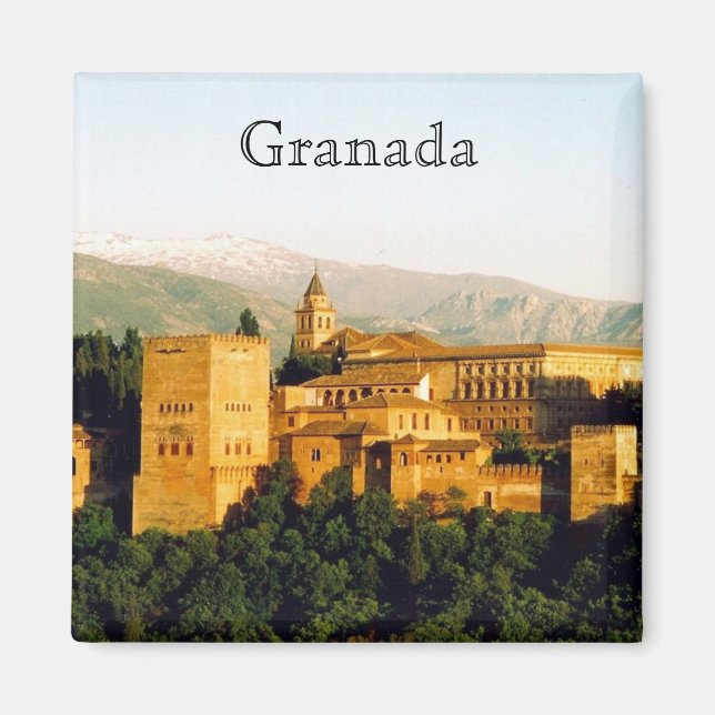 Aimant allambra granada (Devant)