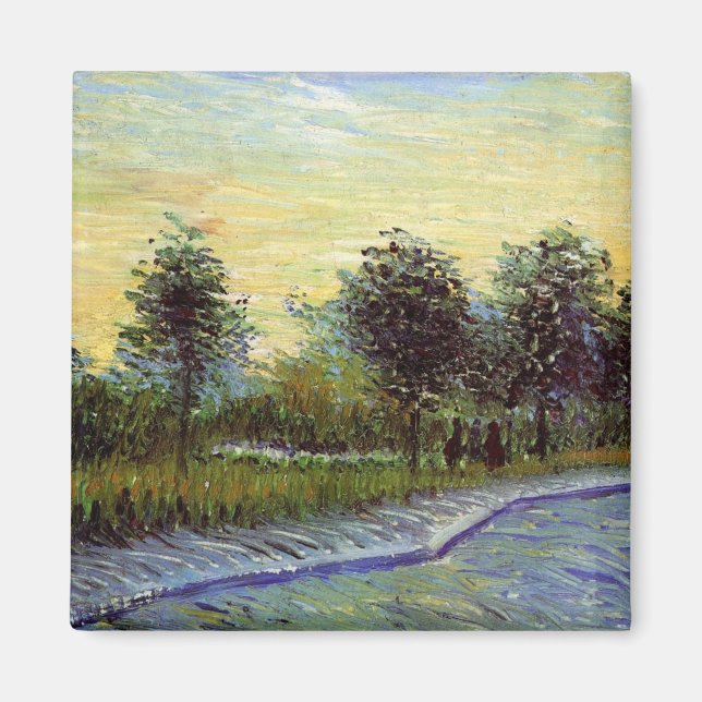 Aimant Allée dans le parc de Voyer d'Argenson par Vincent (Devant)