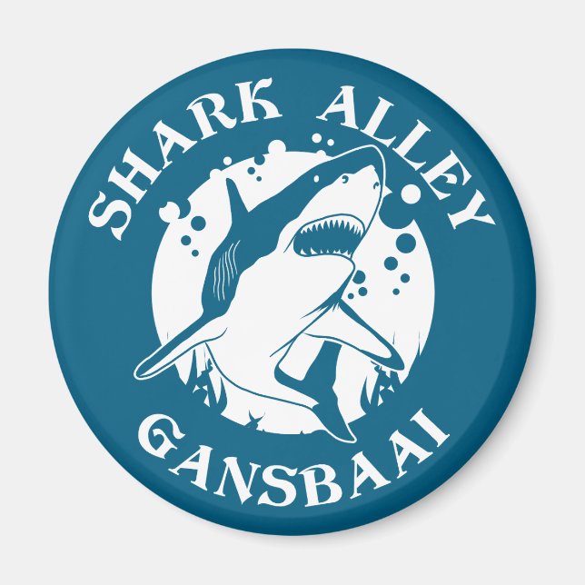 Aimant Allée de requin - Gansbaai | Plongée avec requin (Devant)