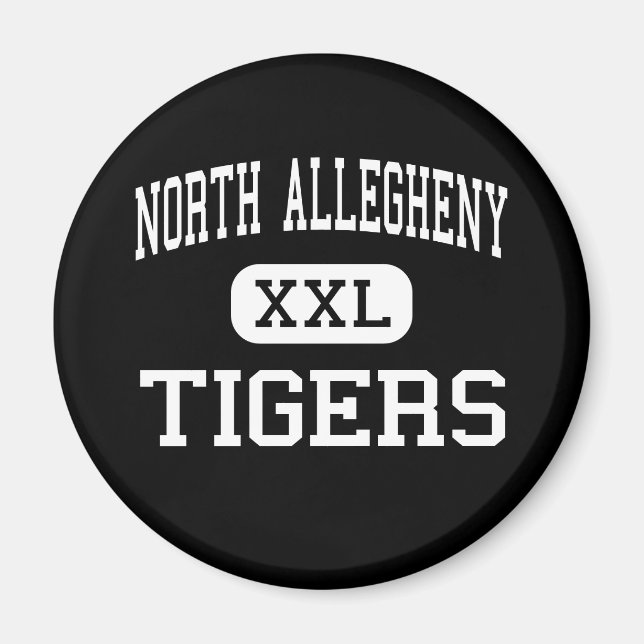 Aimant Allegheny Nord - Tigres - Pittsburgh (Devant)