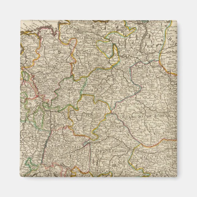 Aimant Allemagne, Autriche, Europe (Devant)