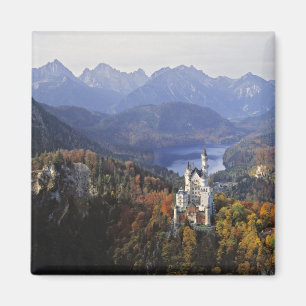 Aimant Allemagne, Bavière, Château de Neuschwanstein. Gra