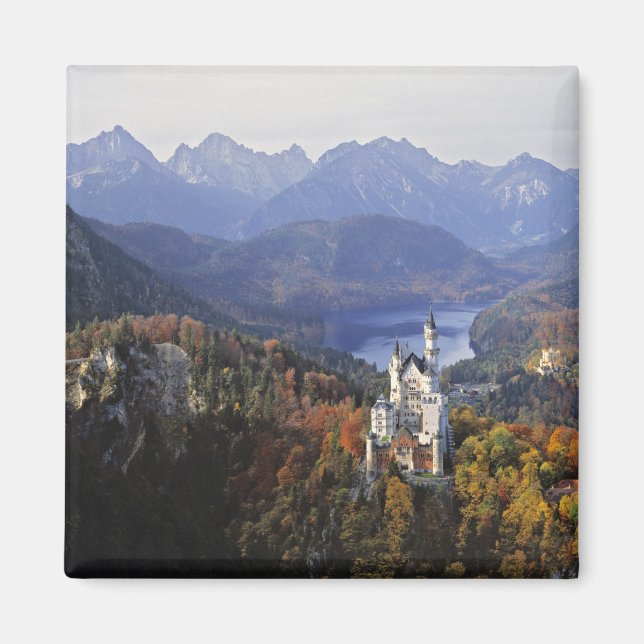 Aimant Allemagne, Bavière, Château de Neuschwanstein. Gra (Devant)