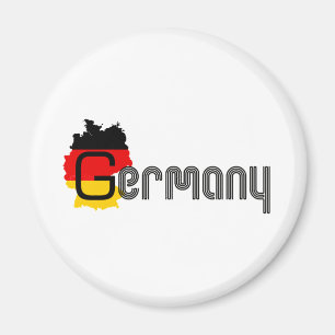 Aimant Allemagne Drapeau design!