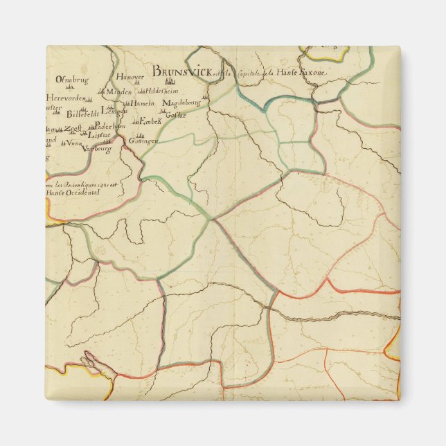 Aimant Allemagne et Autriche historiques (Devant)