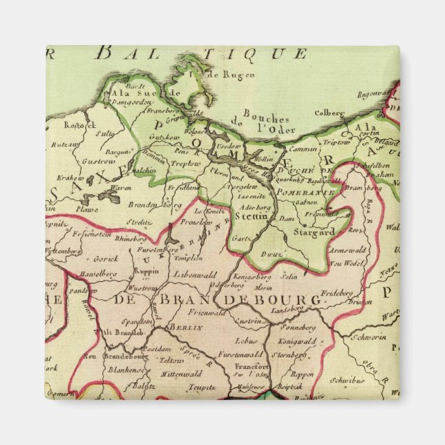 Aimant Allemagne et Pologne (Devant)