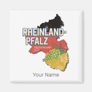 Aimant Allemagne Rhénanie-Palatinat Federal State RLP