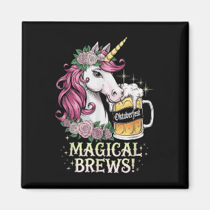 Aimant Allemand Unicorn Brise Magique Bière drôle