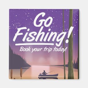 Aimant Aller à la pêche !