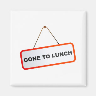 Aimant Aller déjeuner