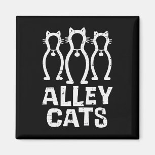 Aimant Alley Cats Bowling Team Amusants Humour Bowler Jou