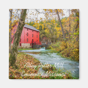 Aimant Alley Mill Dans Le Magnat D'Automne