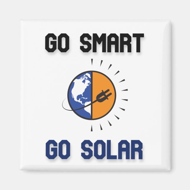AIMANT ALLEZ SMART GO SOLAR - ÉNERGIE RENOUVELABLE (Devant)