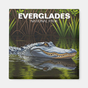 Aimant Alligator dans le Parc national des Everglades