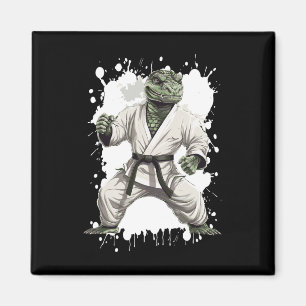 Aimant Alligator Karate Animal Fighter Judo