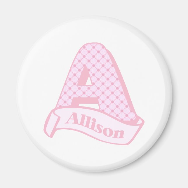 Aimant Allison Monogram (Devant)